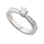 anillo solitario degrade 3