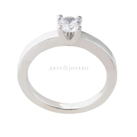 Anillo Solitario Four